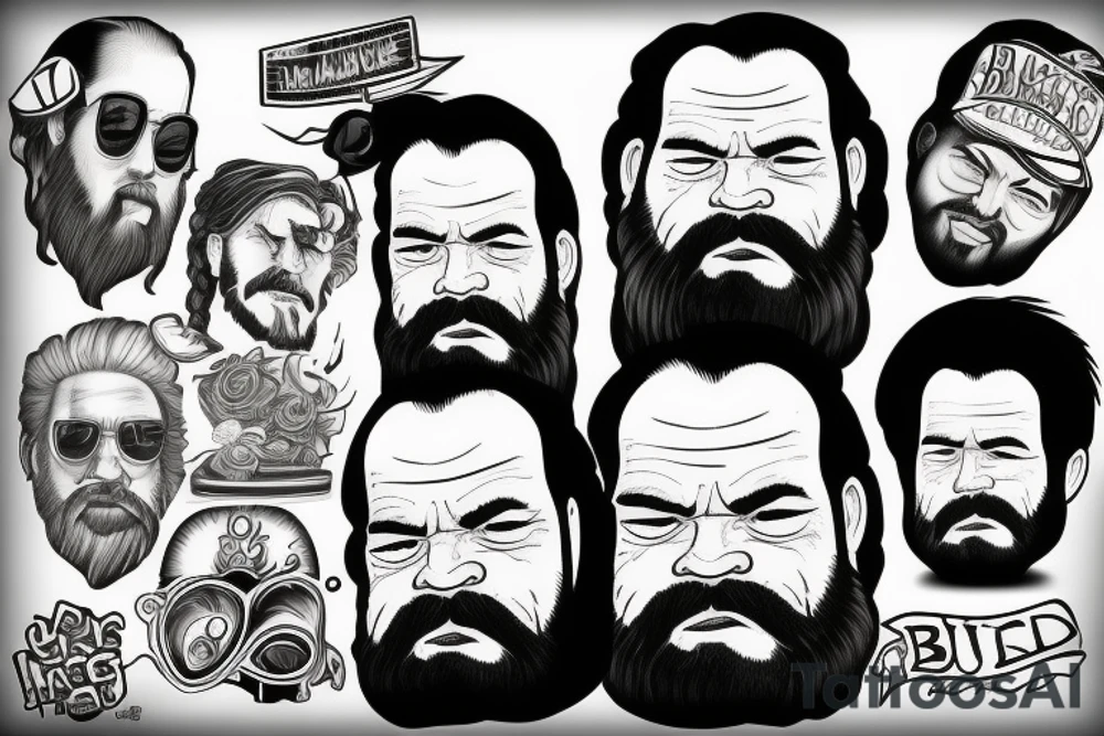 Bud Spencer tattoo idea