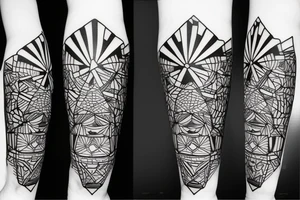 Make an drum and bass music tatoo for my forearm tattoo idea