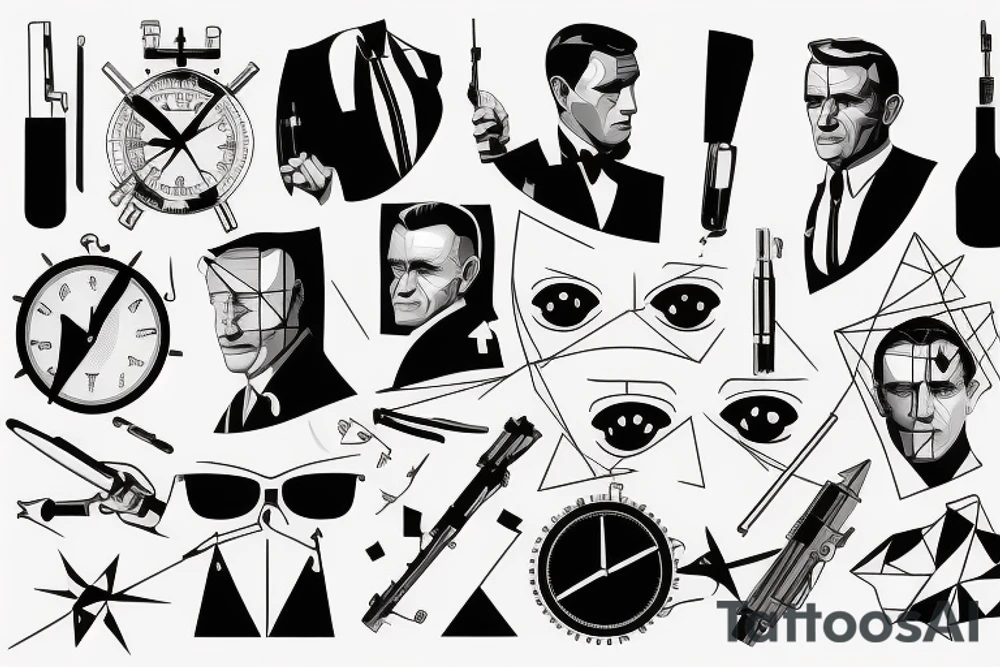 James bond, 007 tattoo idea