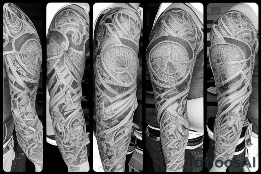 Running tattoo for my underarm tattoo idea