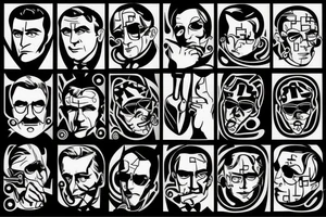 James bond, only 007 numbers tattoo idea