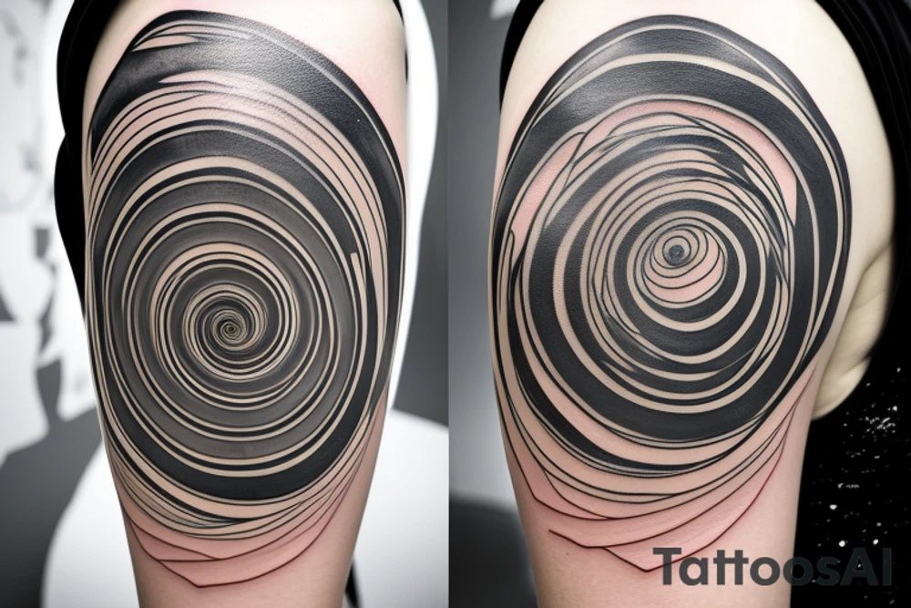 Hilma af klint inspired tattoo for underarm tattoo idea