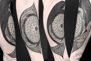 Hilma af klint altar piece painting inspired tattoo for underarm tattoo idea