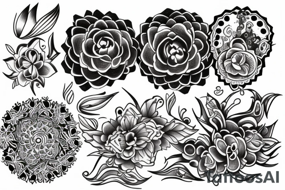 Tranquility tattoo idea