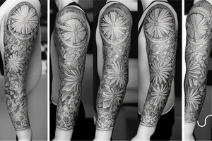 Beautiful happy cover up tattoo for underarm tattoo idea