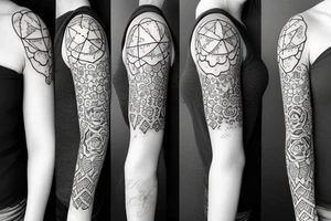 Beautiful happy cover up tattoo for underarm tattoo idea