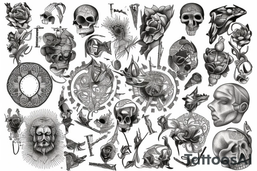 da vinci tattoo idea