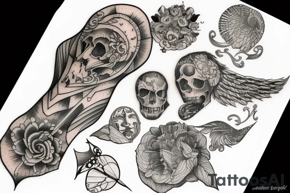 da vinci tattoo idea