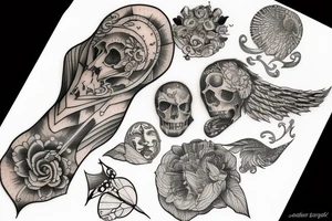 da vinci tattoo idea