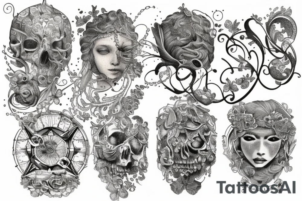 da vinci tattoo idea