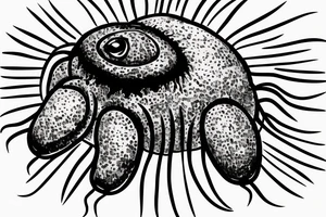 A dung beetle holding the sun tattoo idea