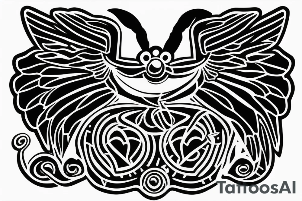 The Egyptian symbol of the dung beetle, wings out, holding up the sun. tattoo idea The Egyptian symbol of the dung beetle, wings out, holding up the sun. tattoo idea