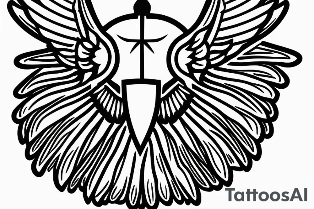 The Egyptian symbol of the dung beetle, wings out, holding up the sun. tattoo idea