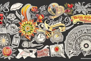 for a couple that enjoys traveling around the world. tattoo idea