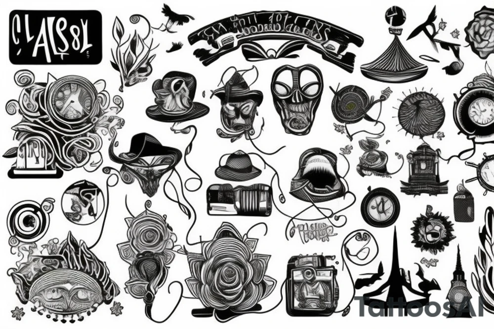 for a couple that enjoys traveling around the world. tattoo idea