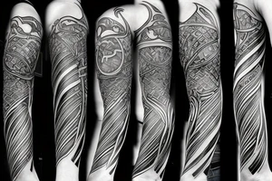 Kight holding sword up tattoo idea