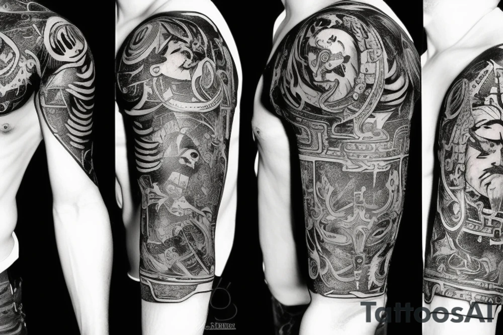 Knight tattoo idea