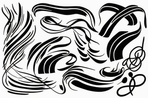 continuous line tattoo idea