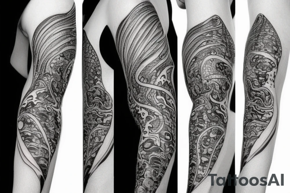 sea horse tattoo idea