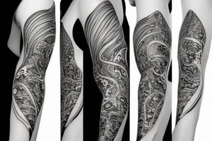 sea horse tattoo idea
