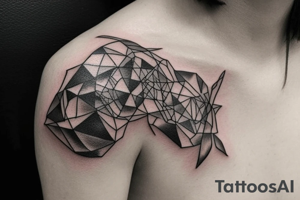 compose for my inner arm from shoulder to wrist, which includes a side view of a woman's face. Include lightning strike components with a mix of electrical circuitry tattoo idea