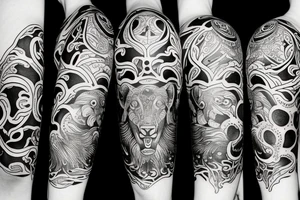 Taurus Leo tattoo idea