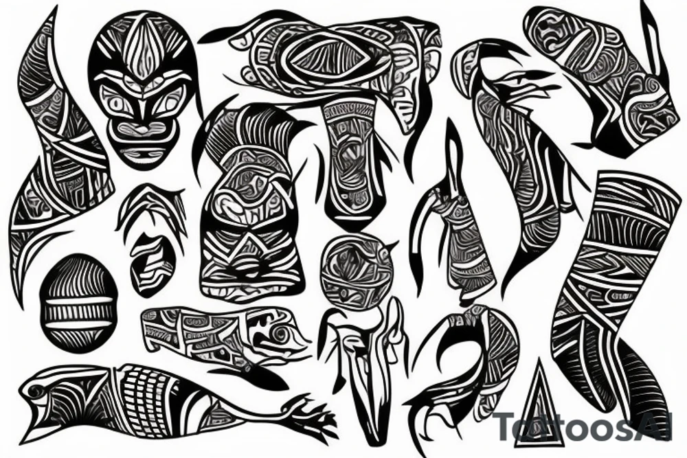Africa tattoo idea