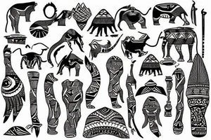 Africa tattoo idea