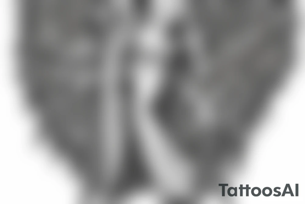 angel seraphim tattoo idea