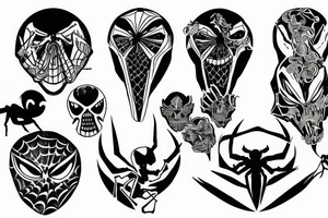 phantom gang spider tattoo kingdom of predators tattoo idea