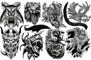 kingdom of predators tattoo idea