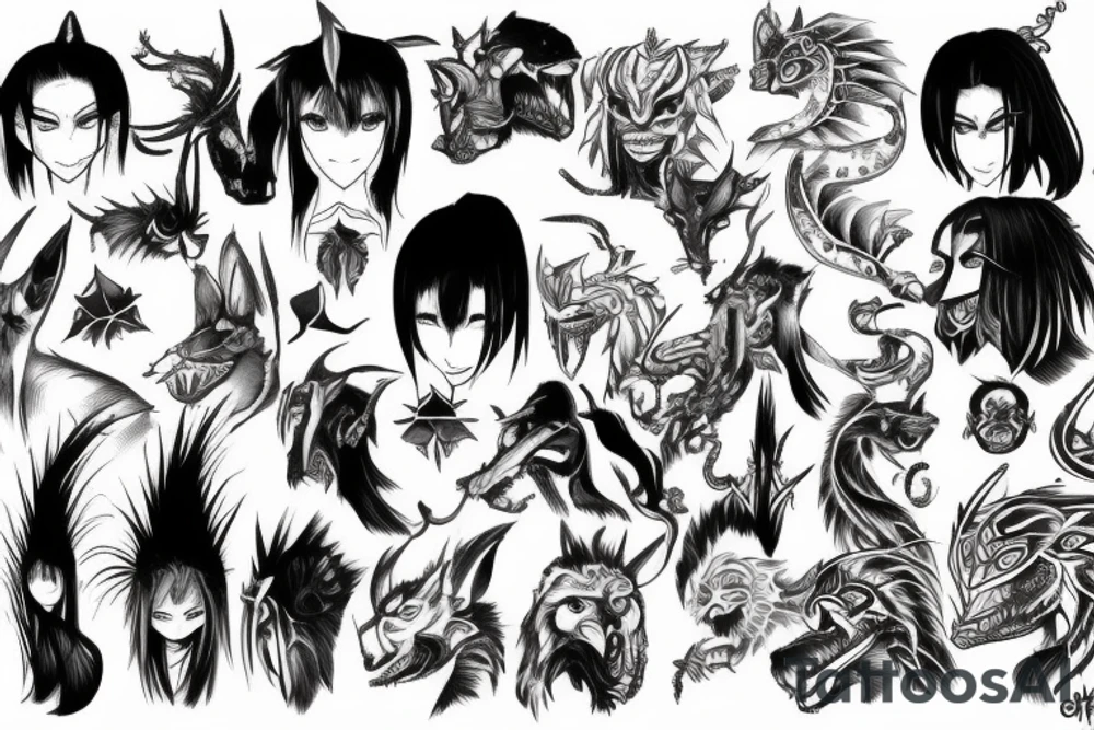 kingdom of predators tattoo idea