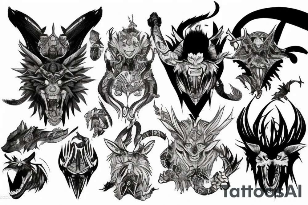 kingdom of predators tattoo idea