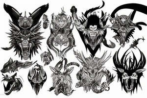 kingdom of predators tattoo idea