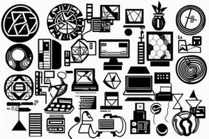computer tattoo idea