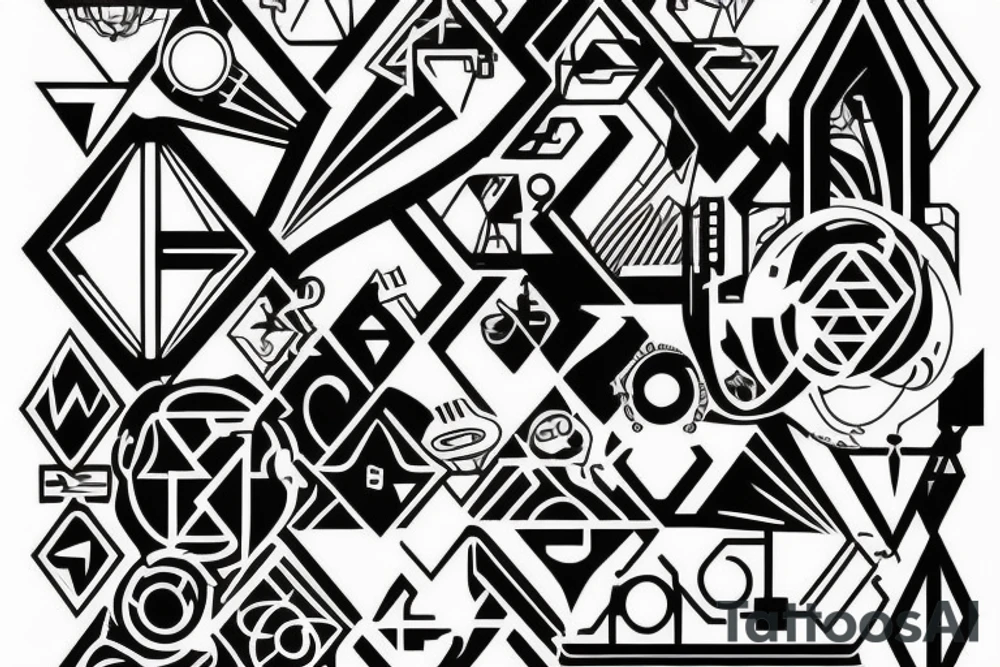 computer tattoo idea