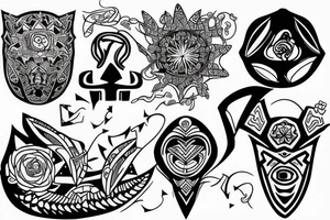 ai with aspergers tattoo idea