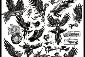 icarus tattoo idea