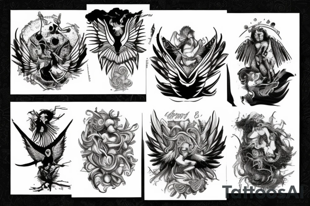 icarus tattoo idea