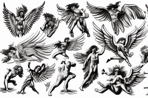 icarus greek mythology tattoo idea