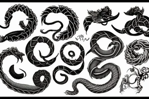ouroboros tattoo idea