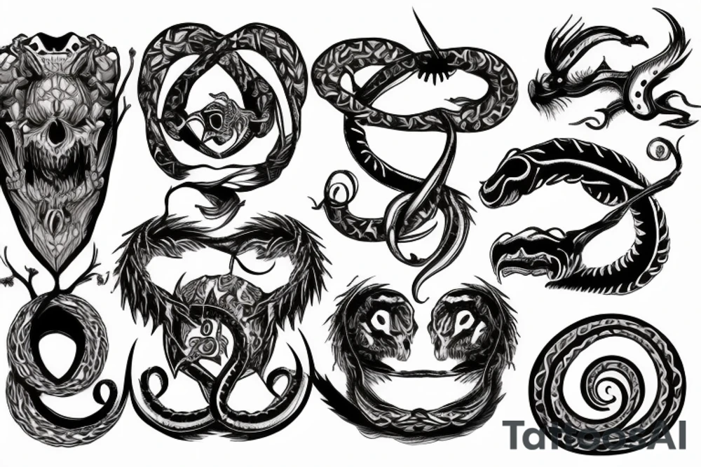 ouroboros tattoo idea
