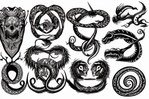 ouroboros tattoo idea