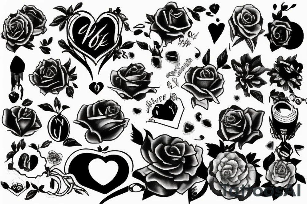 Forbidden love tattoo idea