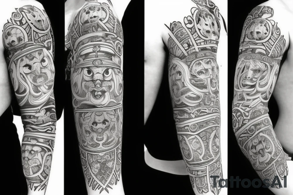 three wise monkeys tattoo idea