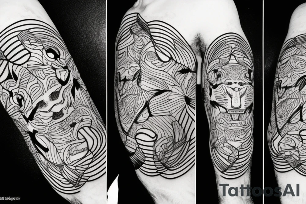monkey tattoo idea