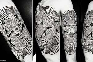 monkey tattoo idea