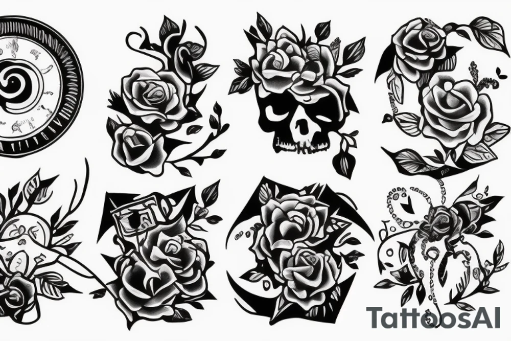 freindship of three tattoo idea