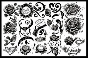 freindship of three tattoo idea