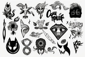 Minimalist Images for courage tattoo idea